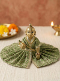 Premium Laddu Gopal Poshak Set (Pack of 4) - Handcrafted Cotton Dresses for Bal Gopal